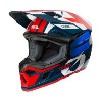 Oneal Кроссовый шлем 3Series Ride V.25 синий/белый в Ростове-на-Дону