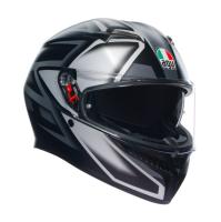 AGV Шлем K3 Compound Matt Black/Grey в Ростове-на-Дону