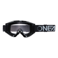 Oneal Маска кроссовая B-Zero V.22, черная оправа, прозрачная линза в Ростове-на-Дону