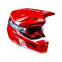Leatt Шлем кроссовый 3.5 V26 Red + очки Vizion 3.5 в Ростове-на-Дону