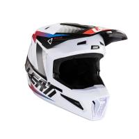 Leatt Шлем кроссовый Moto 2.5 Helmet Black/White 2024 в Ростове-на-Дону