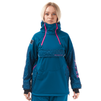 Dragonfly Куртка-анорак сноубордическая DF Uktus Woman Dark Ocean - Pink в Ростове-на-Дону