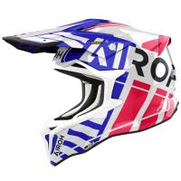 Airoh Мотошлем Strycker Brave Blue/Red Gloss в Ростове-на-Дону