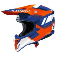 Airoh Шлем Wraaap Vision Orange-Blue Gloss в Ростове-на-Дону