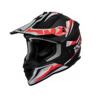 IXS Шлем Кроссовый 362 2.2 Черный/Красный/Матовый в Ростове-на-Дону
