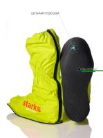 Starks Дождевые бахилы с цельной подошвой Rain Boots Салатовый в Ростове-на-Дону