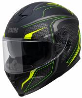 IXS Шлем HX 1100 2.4 Черный/Матовый/Желтый в Ростове-на-Дону