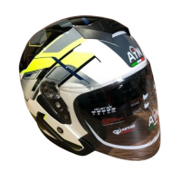 AiM Шлем JK526 Yellow/Grey/White в Ростове-на-Дону