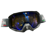 AIM PRO Очки снегоходные двойная линза 186-100 Black matt в Ростове-на-Дону