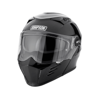 Simpson Шлем модуляр Darksome Gloss Black в Ростове-на-Дону