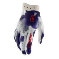 100% Мотоперчатки текстильные ITrack Blue/White 2026 в Ростове-на-Дону