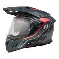 Oneal Шлем кроссовый со стеклом Sierra RS Echo красный/черный в Ростове-на-Дону