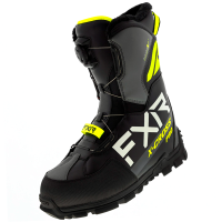 FXR Ботинки снегоходные X-Cross Pro BOA с утеплителем Black/Hi Vis в Ростове-на-Дону