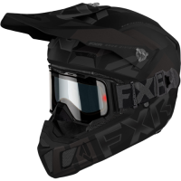 FXR Шлем Clutch Cold Stop QRS Electric 22 Black Ops в Ростове-на-Дону
