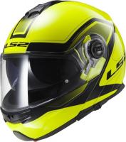 LS2 Мотошлем снегоходный FF325 Strobe Electric Snow Civik Желтый/Черный в Ростове-на-Дону