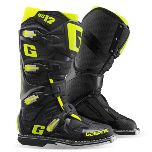 Gaerne Мотоботы SG-12 Black/Yellow в Ростове-на-Дону