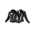 Shima Куртка Кожаная женская Miura 2.0 Black/White в Ростове-на-Дону