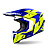 Airoh Шлем Twist 3 Dizzy Blue/Yellow Gloss в Ростове-на-Дону