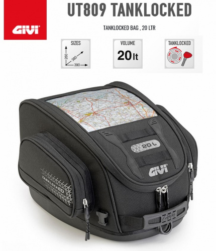 Givi Сумка на бак Tanklocked UT809 20л в Ростове-на-Дону