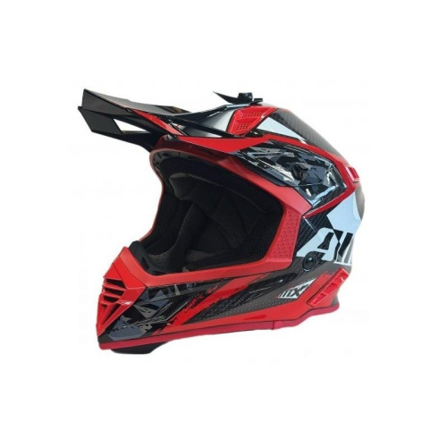 AiM Шлем RH855 Carbon Terrain Black/Red в Ростове-на-Дону