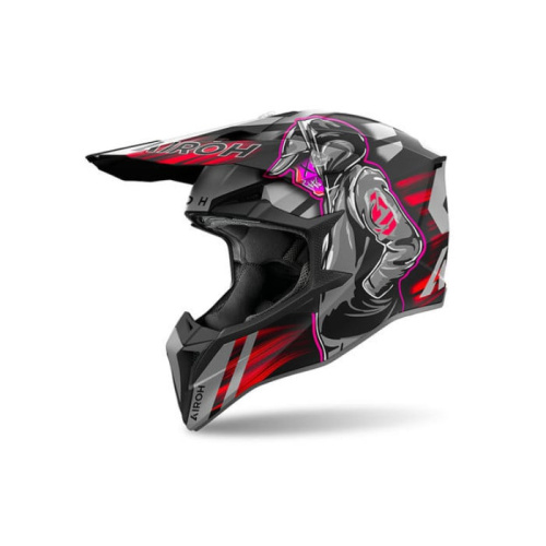 Airoh Шлем Wraaap Cyber Red Matt в Ростове-на-Дону