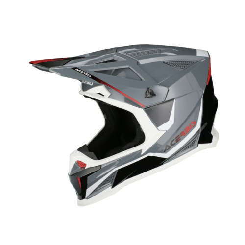 Acerbis Шлем T711 Grey/Black в Ростове-на-Дону