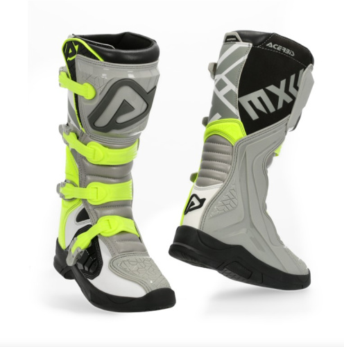 Acerbis Мотоботы кроссовые X-Team Grey/Yellow в Ростове-на-Дону