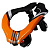 Leatt Защита шеи подростковая 3.5 Neck Brace Junior Orange в Ростове-на-Дону