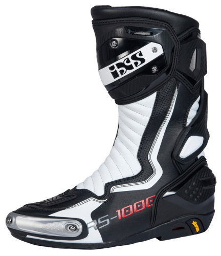 IXS Мотоботы RS-1000 черный/белый в Ростове-на-Дону