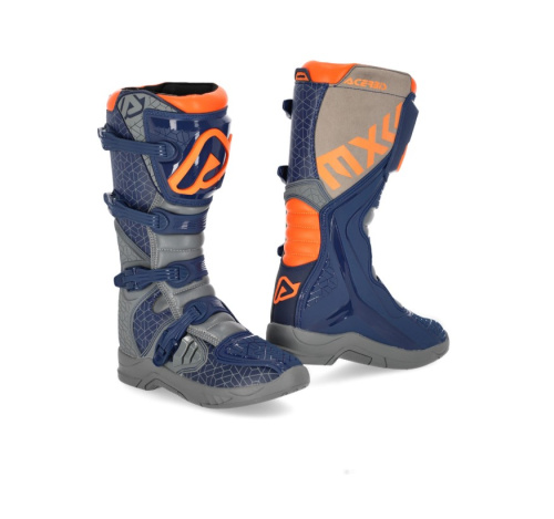 Acerbis Мотоботы кроссовые X-Team Blue/Grey в Ростове-на-Дону