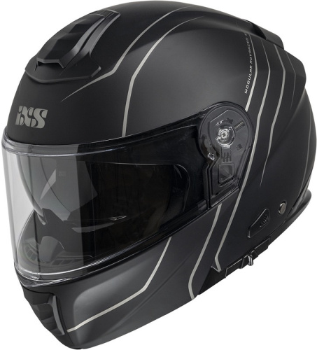 IXS Шлем модуляр iXS460 черный серый матовый в Ростове-на-Дону