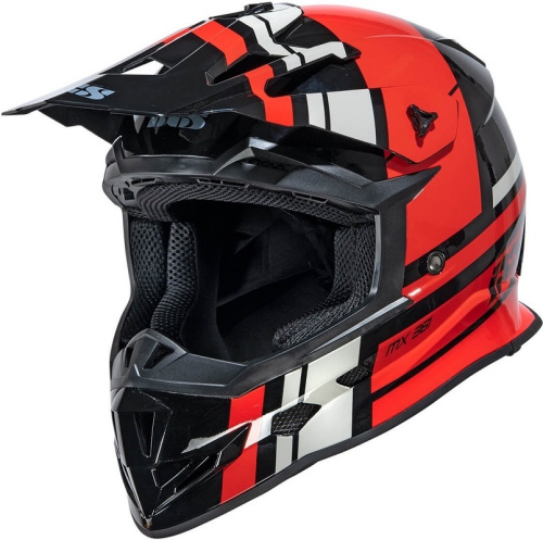 IXS Мотошлем iXS361 2.3 Черно-красный в Ростове-на-Дону