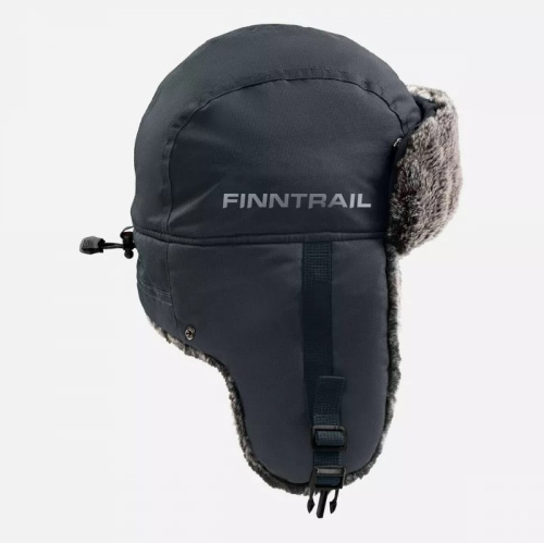 Finntrail Шапка-ушанка Hat Terra 2950 MiddleGrey в Ростове-на-Дону