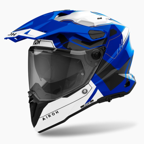 Airoh Шлем Commander 2 Reveal Blue Gloss в Ростове-на-Дону