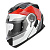 Acerbis Шлем Serel 22-06 White/Red в Ростове-на-Дону