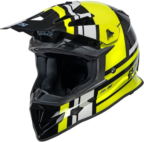 IXS Мотошлем iXS361 2.3 Черно-желтый в Ростове-на-Дону