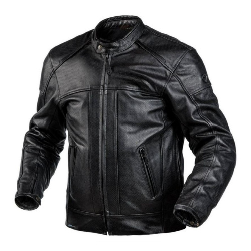 Scout куртка кожаная Daytona Waterproof Black в Ростове-на-Дону