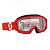 Scott Очки кроссовые Primal clear red/white clear works в Ростове-на-Дону