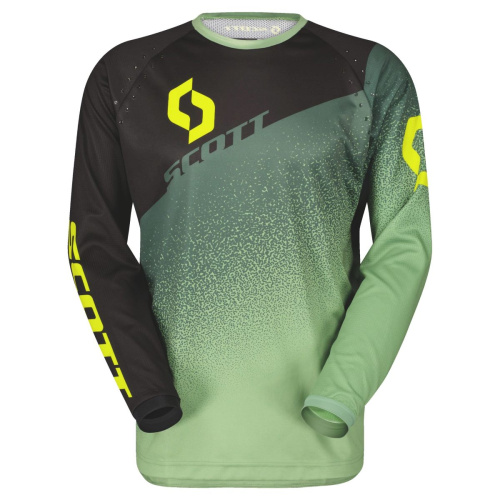 Scott Джерси 350 Dirt Evo black/green в Ростове-на-Дону