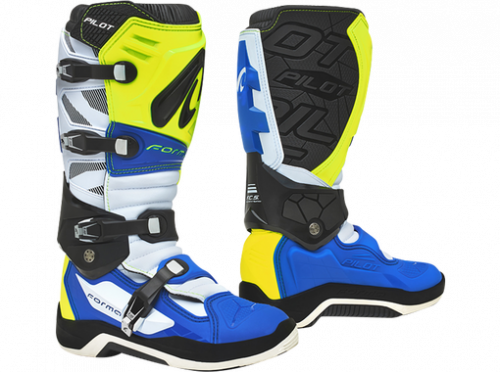 Forma Ботинки Pilot YellowFluo/White/Blue в Ростове-на-Дону