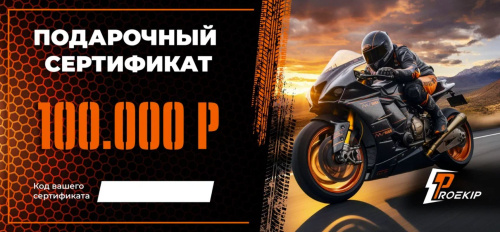 Подарочный сертификат Pro-Ekip.ru на 100.000р в Ростове-на-Дону