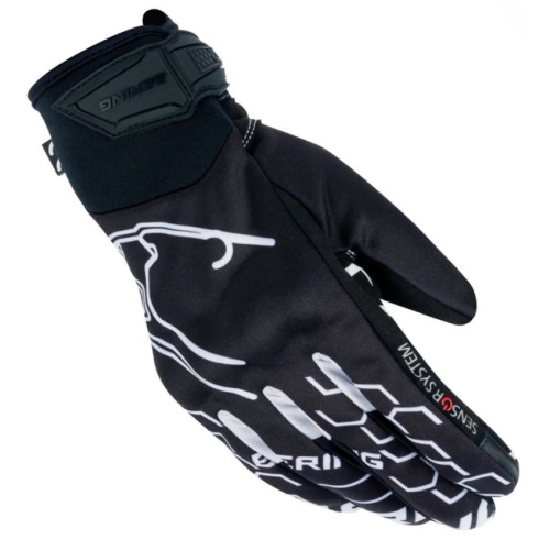 Bering Перчатки Walshe Black/White в Ростове-на-Дону