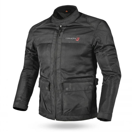 Dimox Мотокуртка текстиль Thunder Mens черный в Ростове-на-Дону