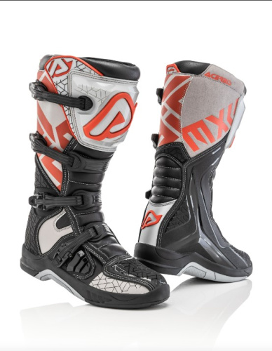 Acerbis Мотоботы кроссовые X-Team Black/Grey в Ростове-на-Дону