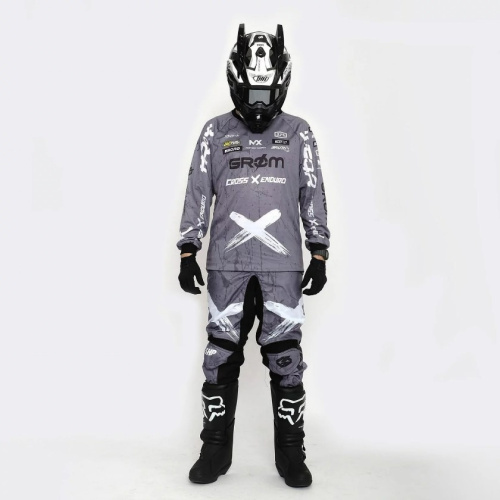 Grom Штаны кроссовые X Gray в Ростове-на-Дону