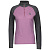 Scott Термокофта женская  Zip Defined Merino dark grey melange/cassis pink в Ростове-на-Дону