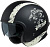 IXS Шлем Jet Helmet iXS 880 2.0 Черно-белый матовый в Ростове-на-Дону