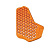 Scott Защитные вставки D3O Chest Protector CP1 Right ORANGE в Ростове-на-Дону