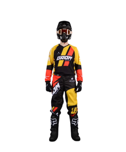 Grom Штаны кроссовые Race Redyellow в Ростове-на-Дону