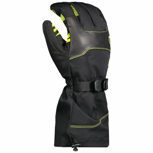 Scott Перчатки Cubrick Black/Lime-green в Ростове-на-Дону